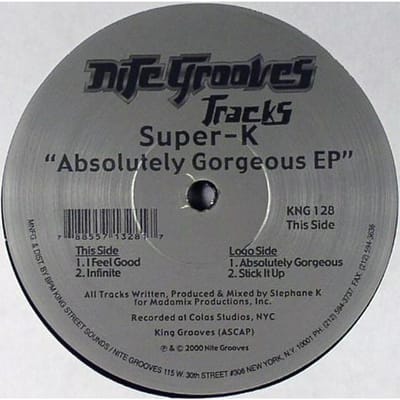 12-inch Plaat SUPER K - Absoluut Prachtige EP KNG128 Nite Grooves 2000 US Dans & Electronica Gebruikt black