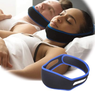 2 Pak Anti Snurk Kinband, Professionele Effectieve Helpt Tegen Snurken Snurkapparaat voor Snurken Vermindering, Verstelbaar en Ademend Natuurlijke Snurkoplossing voor Vrouwen en Mannen (2 Pak)