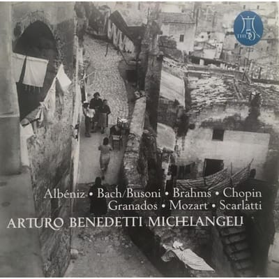 CD ARTURO BENEDETTI MICHELANGELI  Michelangeli  The Myth THE5015 VANDISC BELVIDE 2003 Italië Klassiek Gebruikt gray