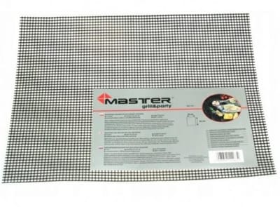 Master Grill&Party Serie - Grill- en Bakmat - 36x42 cm - Niet-klevend - Zwart