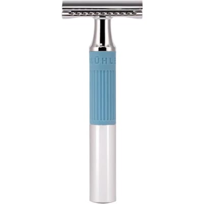 MÜHLE -Scheermes -NEO -Safety Razor -Gesloten Kam - Gletsjerblauw