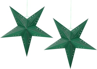 MOTTI - Decofiguur - Smaragdgroen - Glitter Groen - Papier