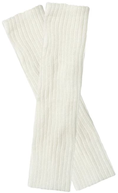 Beenwarmers - Overknee - Leg warmers - Kuitwarmers - 40 cm - Verkleedaccessoires - Carnaval - Wit - One size - 1 paar - Jonyx