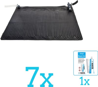 Intex Solar Mat - Zwembad Verwarming - 28685 - Volumebundel - Solar Mat - 7-delig