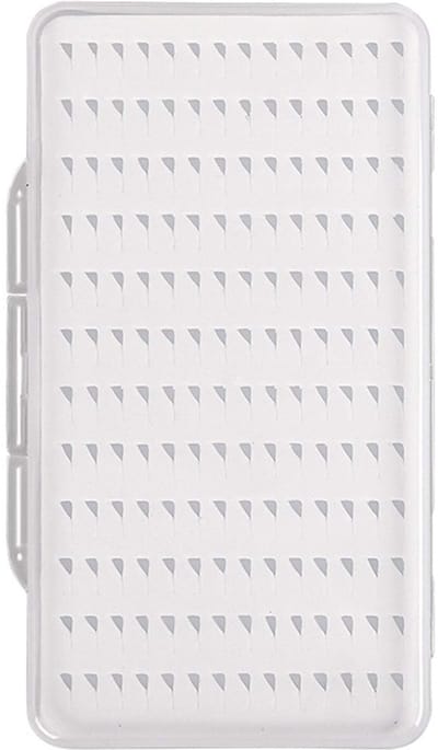 Dailygoods- Vliegdozen Super Grote Capaciteit - Slanke Foam Doos - Helder Deksel - Vissen Tackle Doos - Lichtgewicht en Handig - Voor Muggen en Kleine Nimfen - Vissenbox