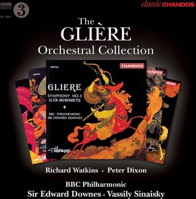 Richard Watkins, Peter Dixon, BBC Philharmonic, Edward Downes, Vassily Sinaisky - The Glière Orchestral Collection (5 CD)