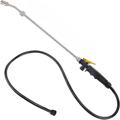 Tuin Handsproeier - Irrigatiestang Sproeier - Planten Water Geven - Telescopische Stang - 72 cm - Zilver