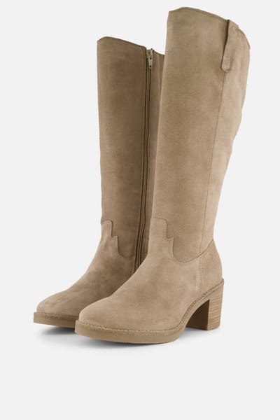 Cellini Cellini Hoge laarzen taupe Suede