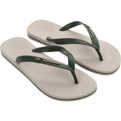 Ipanema Classic Brasil Heren Slippers - Beige/Green
