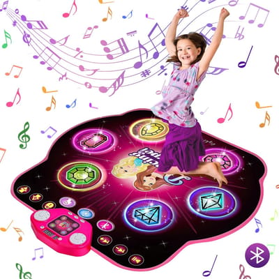 Dansmat - Muziekmat - Interactief - Muziekspel - Dansspel - Voor Meisjes - Bluetooth - 27 levels