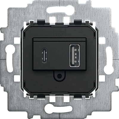 ABB Busch-Jaeger 6475U USB-A en USB-C voedingsadapter - 2CKA006400A0398 - E3JD8
