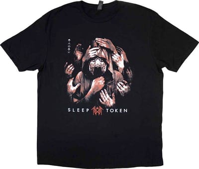 Sleep Token - Grabbing Hands Heren T-shirt - M - Zwart