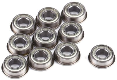 Allecto - Mini Kogellagers - 10 Stuks - Dubbel Geïsoleerd - 6x13x5mm - Duurzaam - Hoogrendement - Geschikt voor diverse toepassingen - Kogellager