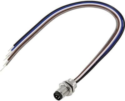 TRU COMPONENTS TC-13751904 Aansluitkabel M8 x 1 Aantal polen (sensoren): 5 Stekker, recht 0.2 m 1 stuk(s)