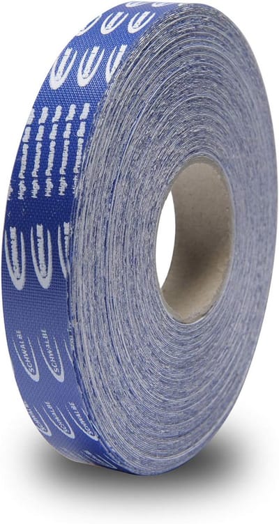 Velgenband Textiel - Fietsaccessoires - Lekvrij Rijden - Hoge Druk Bestendig - 18 mm 25 m - Blauw