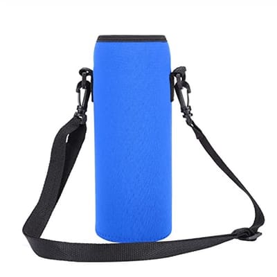 Dailygoods- Bidondraagtas Neopreen - Fleshouder Fiets - Fleshouder Wandelen - Handsfree - Lichtgewicht - Duurzaam