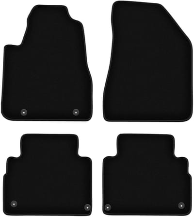 BASIC zwarte veloursmatten voor: Lexus RX II SUV (2003-2008)