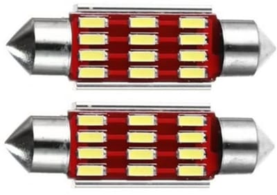 TLVX 2 stuks Autolampen C5W 39mm LED / Interieur verlichting lampen / Leeslamp / Sfeerverlichting dakhemel / Interior Bulb / Festoon Buislamp / Kofferbak verlichting Bagage / Instapverlichting / Canbus Storingsvrij / Wit licht / 12V