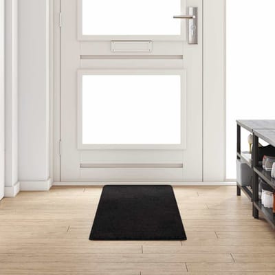 vidaXL Tapijt Loper Zwart 50 x 200 cm 100% Polypropylene Tuft