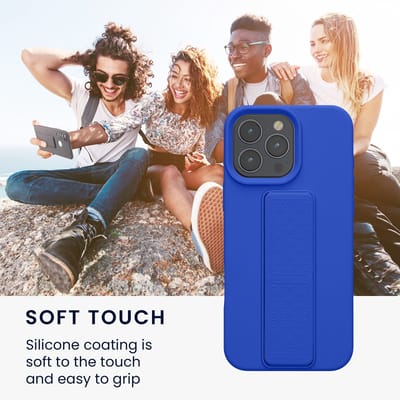 kwmobile back cover voor smartphone - geschikt voor Apple iPhone 16 Pro Max - 1x beschermhoesje van kunststof - In Baltisch blauw