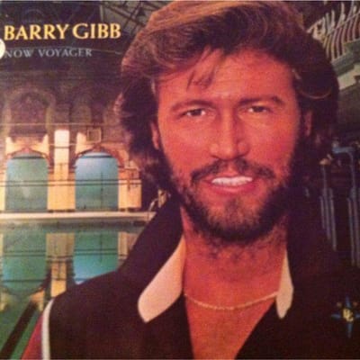 LP Plaat BARRY GIBB  Now Voyager MCA5506 MCA Records 1984 Canada Rock Gebruikt brown