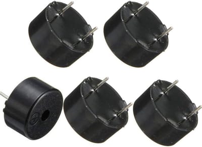 Mini Piezo Buzzer Alarm Module - Elektronische Speaker voor Computers, Printers en Componenten (Set van 5)