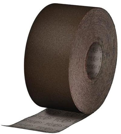 Schuurband Rollen - Stofbanden Schuren - Metaal Bewerken - Flexibele Stofrug - 40x50000 mm - Bruin