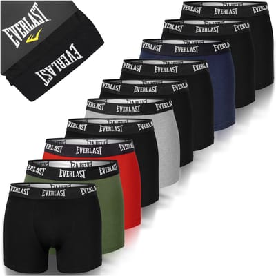 Everlast BM406 Serie - Herenboxers - 10 stuks - Katoen - Elastaan