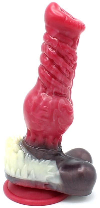Kiotos Monstar - Amazing Dildo Beast 81 - Siliconen - Lengte 26 cm - Diameter 76 mm