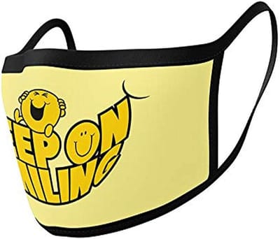 Mr. Men Gezichtsmasker Dubbele Verpakking