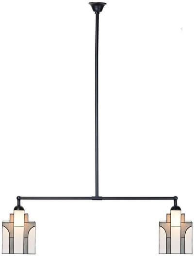 Tiffany T-lamp 2 lichts New York Sky Line - Art Deco Trade
