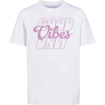 Kinder-T-shirt Mister Tee Good Vibes Only Wording
