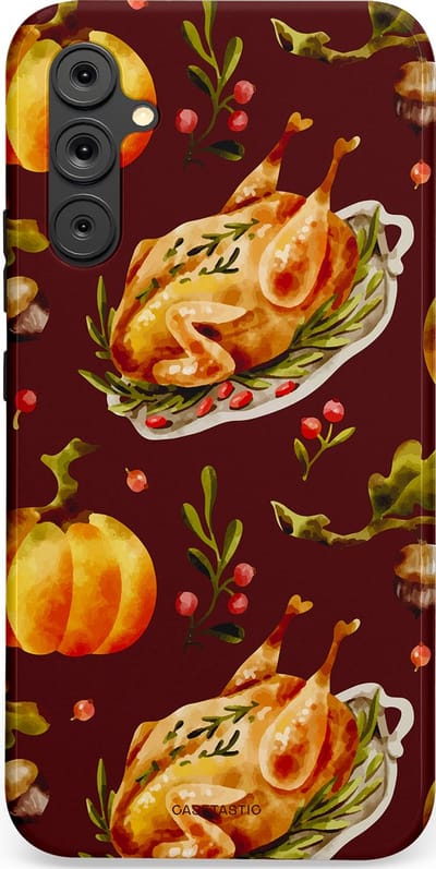 Casetastic Hoesje Geschikt voor Samsung A34 (5G) - Stijlvolle Beschermende Duo-layer Case - Overvloed