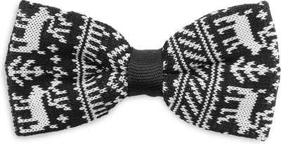 We Love Ties - Strikken - Strik Rudolf Rendier zwart - zwart / wit
