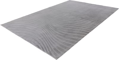 Lalee Comfort - Japandi Vloerkleed - Superzacht - Karpet - Tapijt hoog laag polig effen Fluffy 120x170 cm zilver grijs