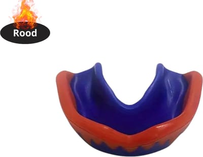 Livano Mouthguard - Bitje Kickboksen - Vechtsport - Gebitsbeschermer - Boksen - Kinderen & Volwassenen - Rood/Blauw