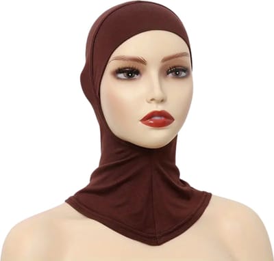 Nivard Hoofddoek - Hijab - Dames - Abaya - Sjaal - Islamitische Kleding - Moslim Kleding - Alhamdulillah - Bruin