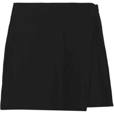Vero Moda Broek Vmmelina Hw Short Skort Solid Noos 10332054 Black Dames Maat - M