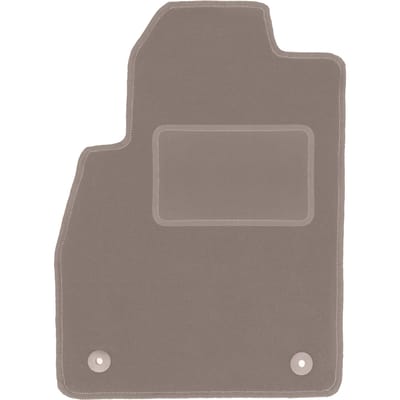 Beige bestuurdersmat voor: Opel Astra J hatchback, sedan, stationwagen, sports tourer (2009-2015)