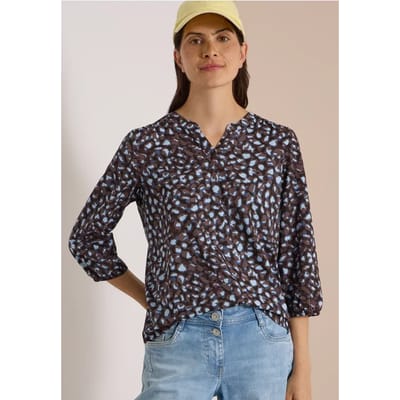 Shirt met 3/4-mouwen in tuniekstijl