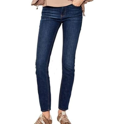 Ck Jeans Mid-Waist Slim Blue O - Fashion Wear - Vrouwen