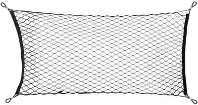 Veiligheidsnet Auto - Hondenrek Huisdier - Veilig Rijden - Eenvoudige Installatie - 110 x 40 cm - Zwart