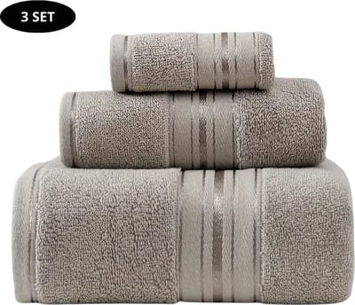 Livano Handdoeken Set - Hotelkwaliteit - Handdoek - Towel - Beige - 3 Stuks