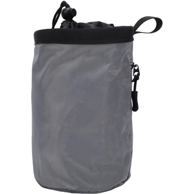 Pochette à magnésie d'escalade Grande capacité Ceinture réglable Sac multifonctionnel pour magnésie de gymnastique gray