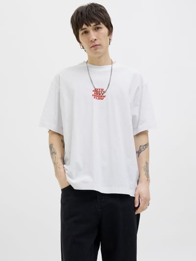 Jack & Jones T-shirts Achterkant bedrukt T-shirts