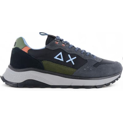 SUN68 Fire & Camping - Herren Sneakers Schuhe Schwarz Z45130-11 ORIGINAL EU 40 zwart