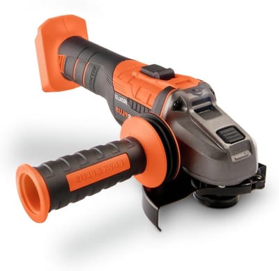 Accu Haakse Slijper - Slijpmachine Schuurmachine - Klusprojecten Uitvoeren - Snel Schijf Verwisselen - 125mm Schijfdiameter - Oranje