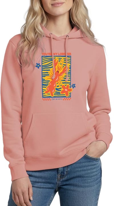 Friends You Are My Lobster Design Hoodie Dames