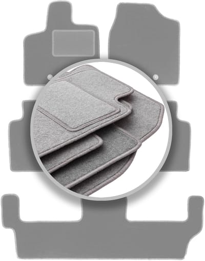 Grijze automatten voor: Chrysler Voyager V 7-zitter (2008-2011)