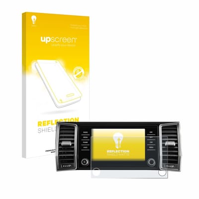 upscreen - Screenprotector voor Skoda Amundsen Kodiaq 2023 Infotainment System 8" - Folie Beschermfolie anti glare matte
